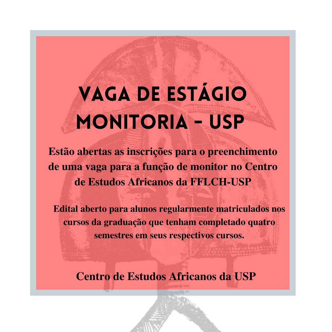 Processo Seletivo Monitoria CEA - USP