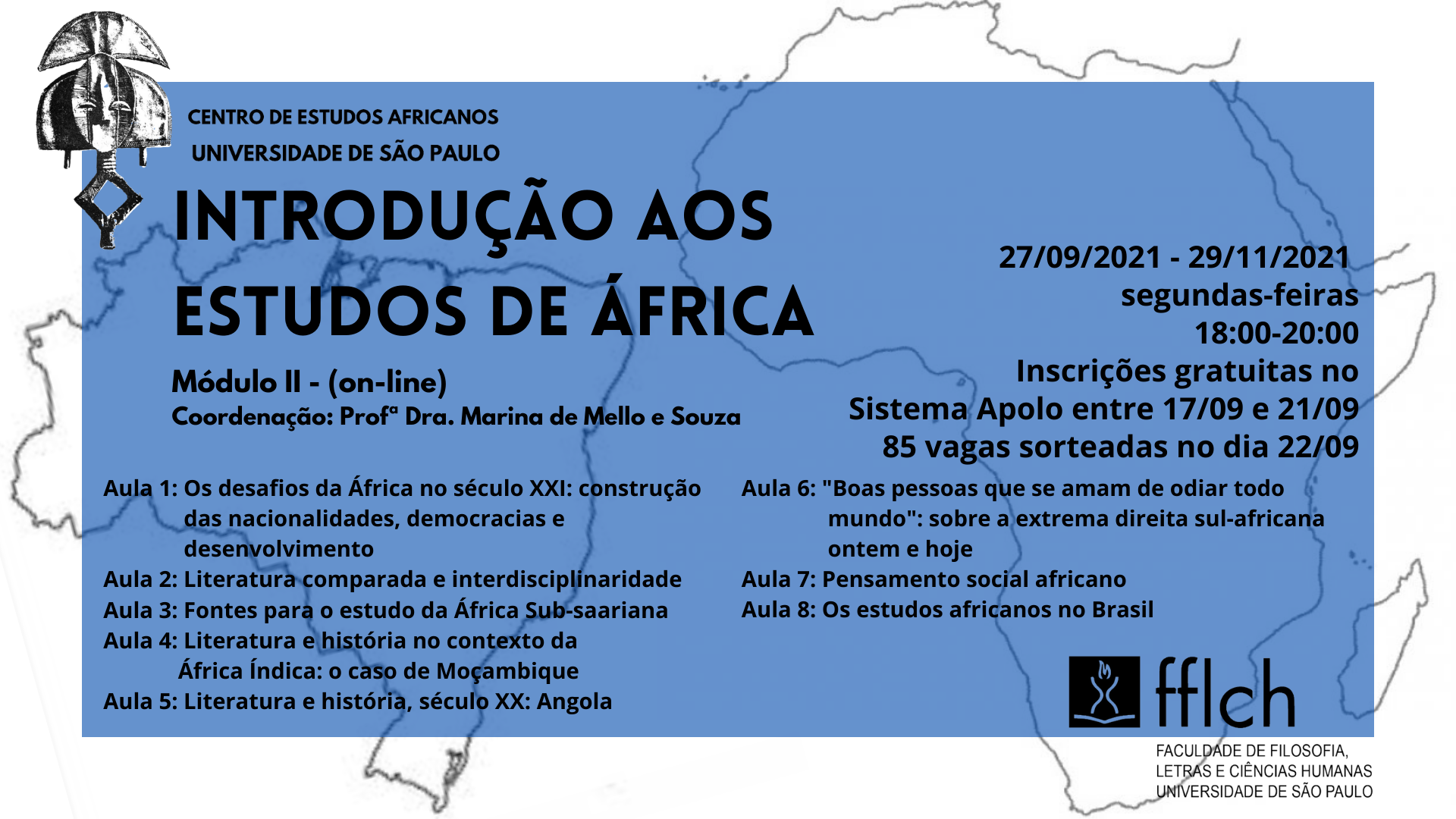 Curso Introdução aos estudos de Africa 2021 