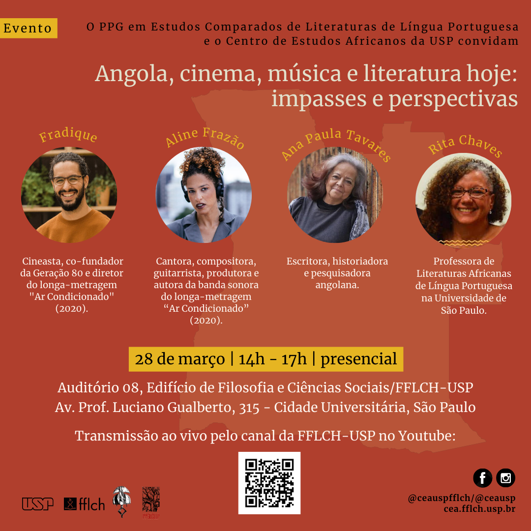 Angola, cinema, música e literatura hoje: impasses e perspectivas