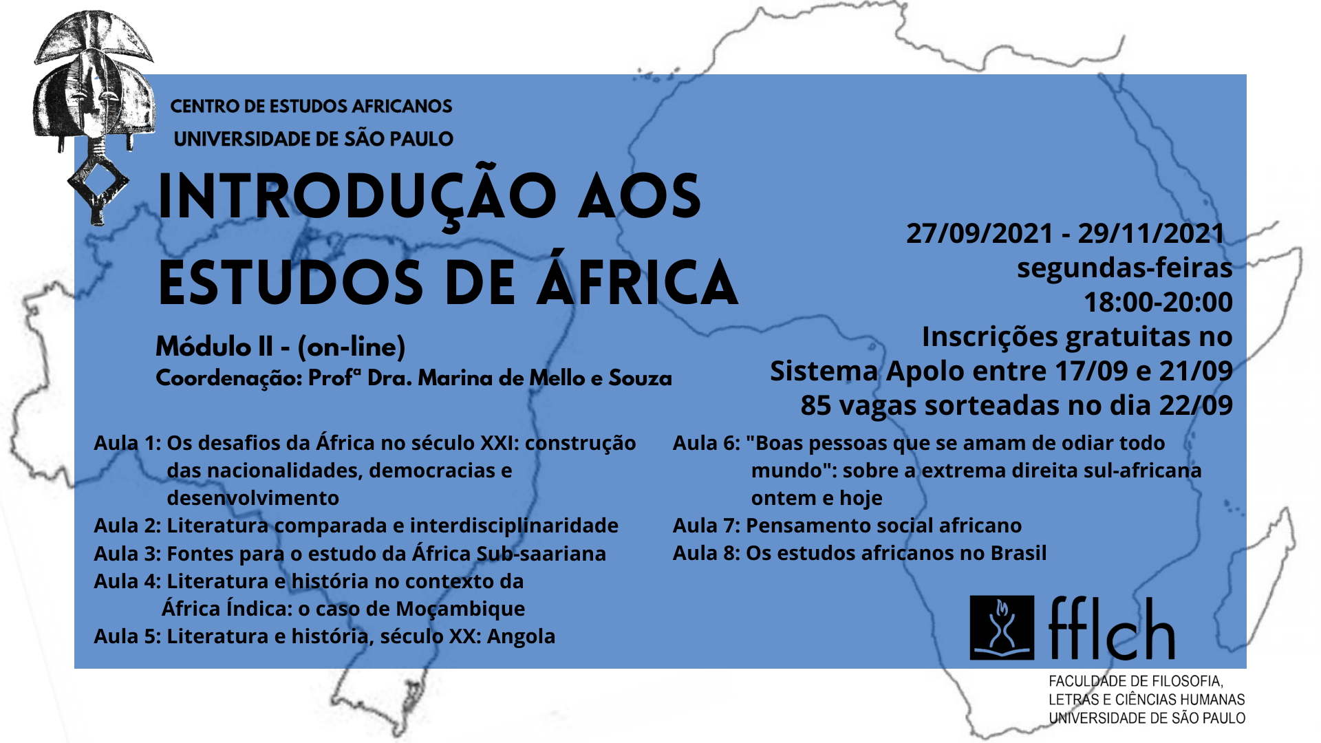 Banner Introdução aos Estudos de África Módulo II