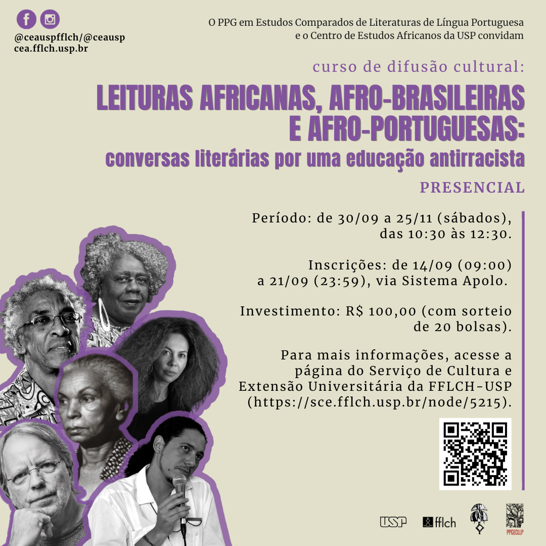 Leituras africanas, afro-brasileiras e afro-portuguesas: conversas literárias por uma educação antirracista